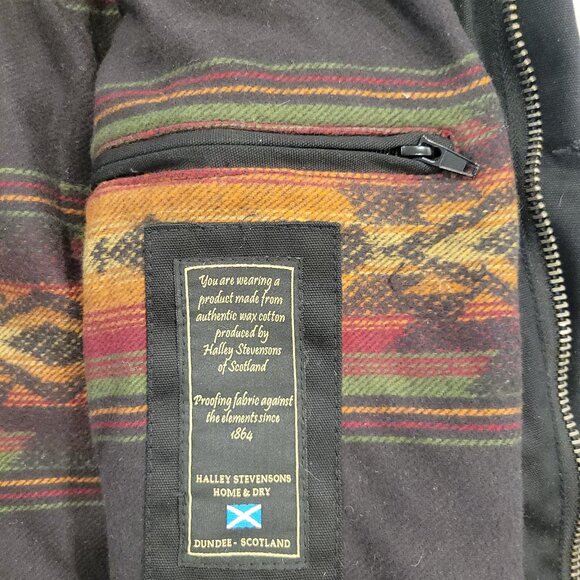 Iron and Resin, Scout Jacket - Halley Stevensons Waxed Canvas, Vintage Black - Picture 11 of 14
